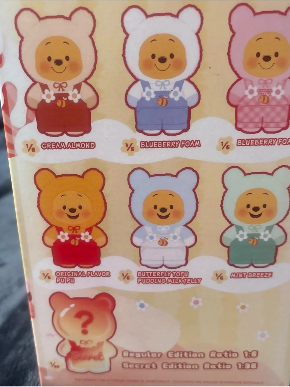 Disney Winnie the Pooh Plush in Pink and Yellow Gift Box